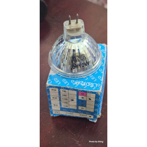 BÓNG ĐÈN LED MR16 1W ÁNH SÁNG VÀNG